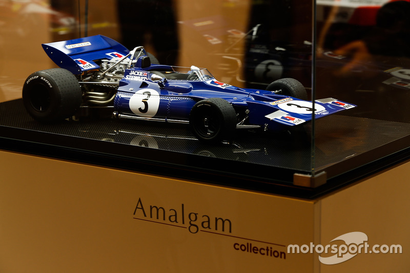 Une miniature Amalgam d'une Tyrrell 001 Ford