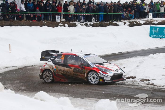 Elfyn Evans, Scott Martin, Toyota Gazoo Racing WRT Toyota Yaris WRC