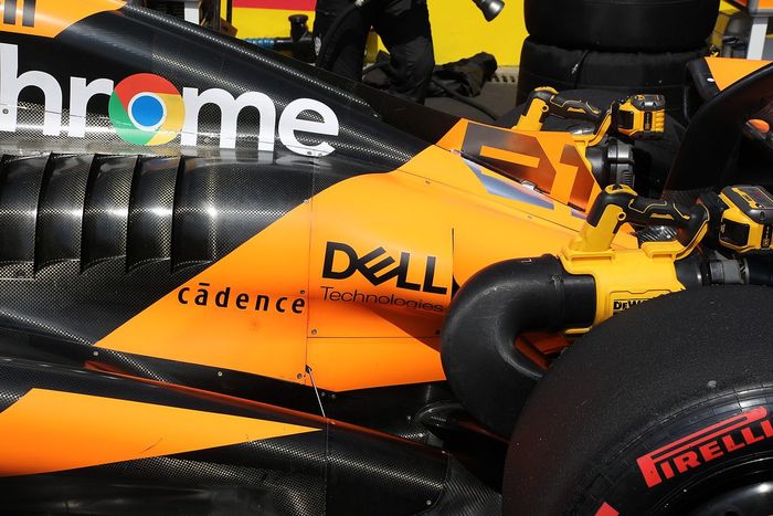 McLaren MCL38 detalles técnicos