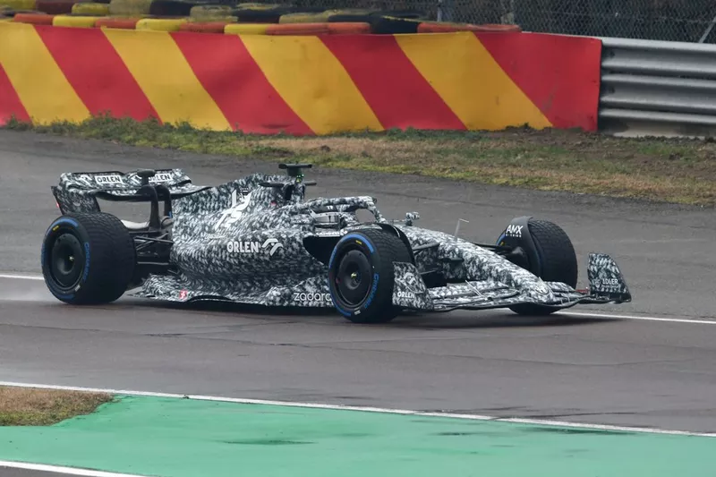 2022 Alfa Romeo in action