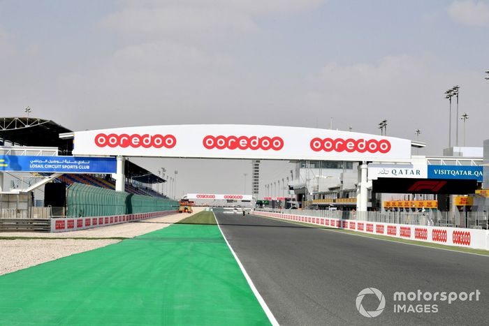 Vista general del circuito de Losail