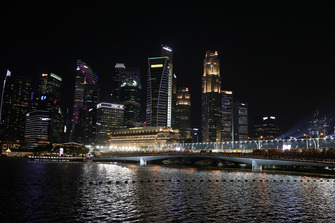 La ligne d'horizon de Singapour