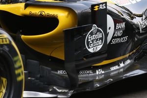 Detalle técnico del Renault R.S. 18 de Nico Hulkenberg.