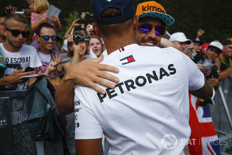 Fernando Alonso, McLaren, Lewis Hamilton, Mercedes AMG F1