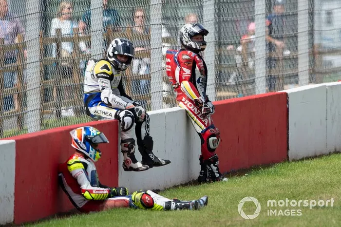 Leandro Mercado, Orelac Racing Team, Alessandro Del Bianco, Althea Racing, Althea Racing, Ryuichi Kiyonari, Honda WSBK Team