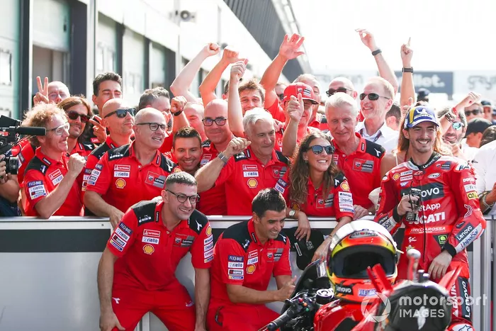 Ganador Francesco Bagnaia, Ducati Team