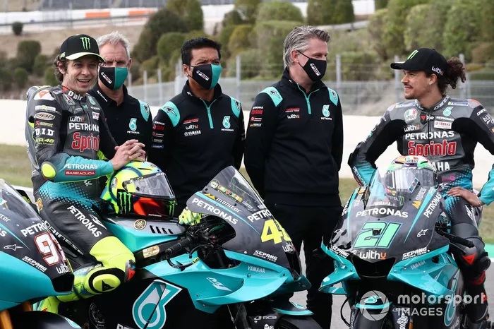 Valentino Rossi, Petronas Yamaha SRT, Wilco Zeelenberg, Razlan Razali, Johan Stigefelt, Petronas Yamaha SRT