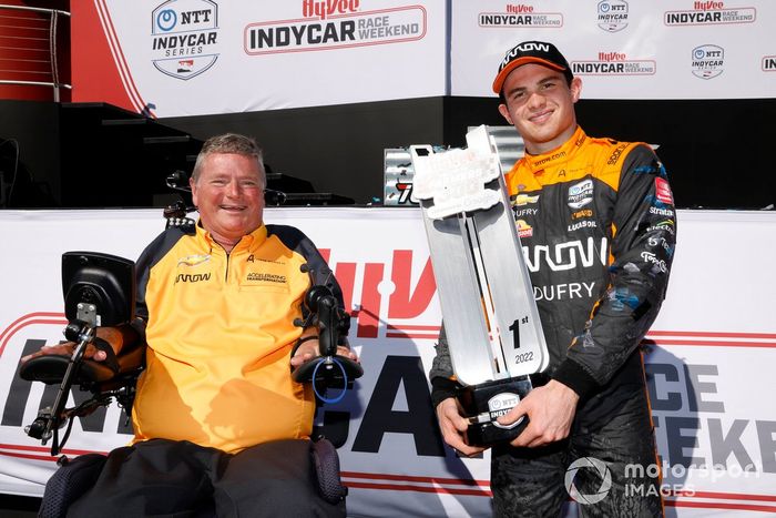 Sam Schmidt, Patricio O'Ward, Arrow McLaren SP Chevrolet