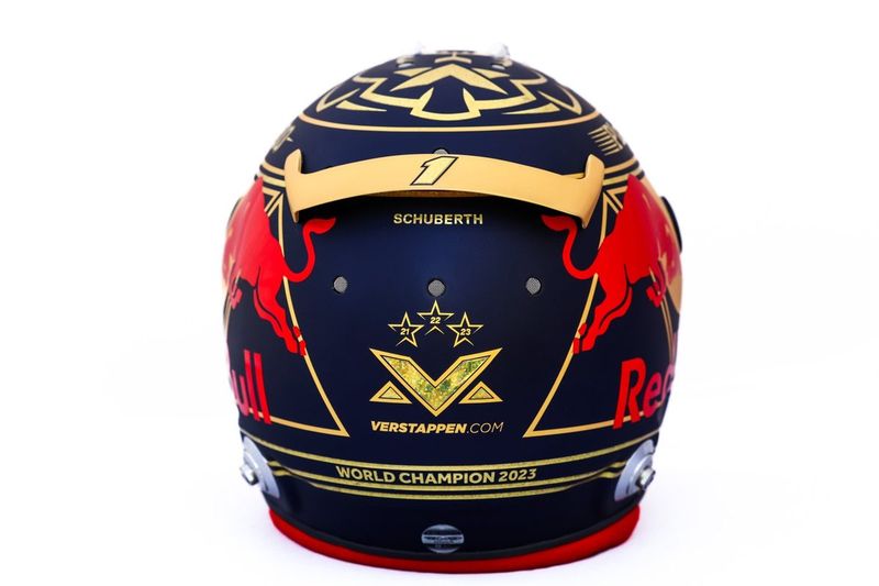 Casco de Max Verstappen, Red Bull Racing