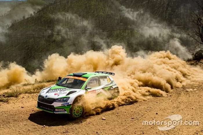 Kalle Rovanperä, Jonne Halttunen, koda Motorsport koda Fabia R5