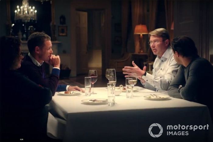 Mika Hakkinen, Felipe Massa, Tom Kristensen, Michele Mouton