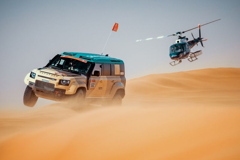 #502 Defender Rally, Defender D7X-R: Rokas Baciuska, Oriol Vidal 