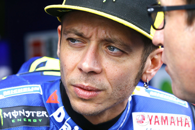 Valentino Rossi é o sétimo do grid