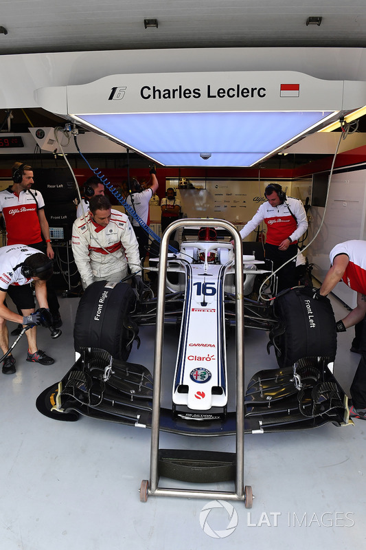 Charles Leclerc, Sauber 