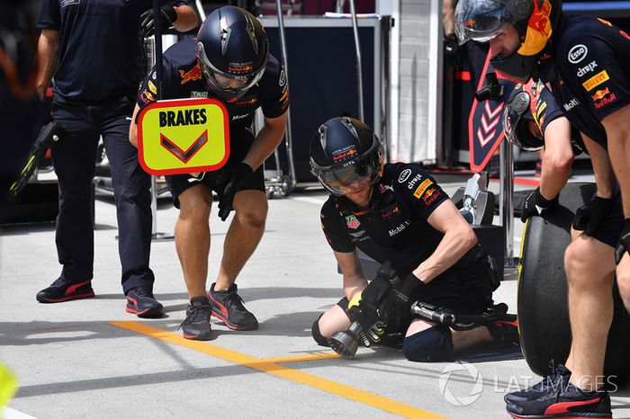 Mecánicos de Red Bull Racing