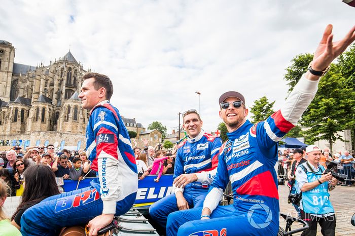 #11 SMP Racing BR Engineering BR1: Mikhail Aleshin, Vitaly Petrov, Jenson Button