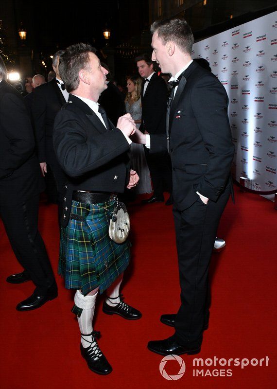 Allan McNish alfombra roja