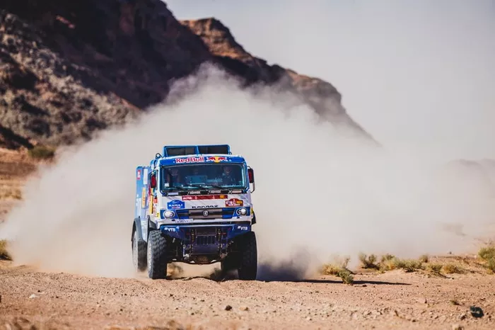 #501 Team KAMAZ Master: Dmitry Sotnikov, Ruslan Akhmadeev, Ilgiz Akhmetzianov