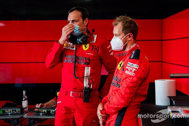 Seabstian Vettel, Ferrari