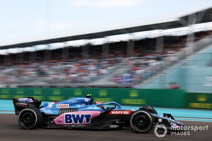Esteban Ocon, Alpine A522
