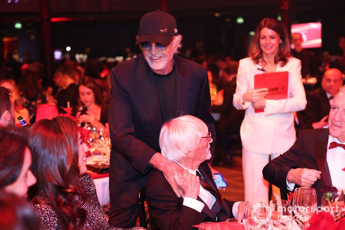 Flavio Briatore, doradca wykonawczy, Alpine F1, Bernie Ecclestone, Fabiana Ecclestone, Piero Ferrari