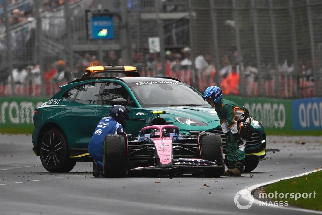 Jack Doohan, Alpine 
awaria