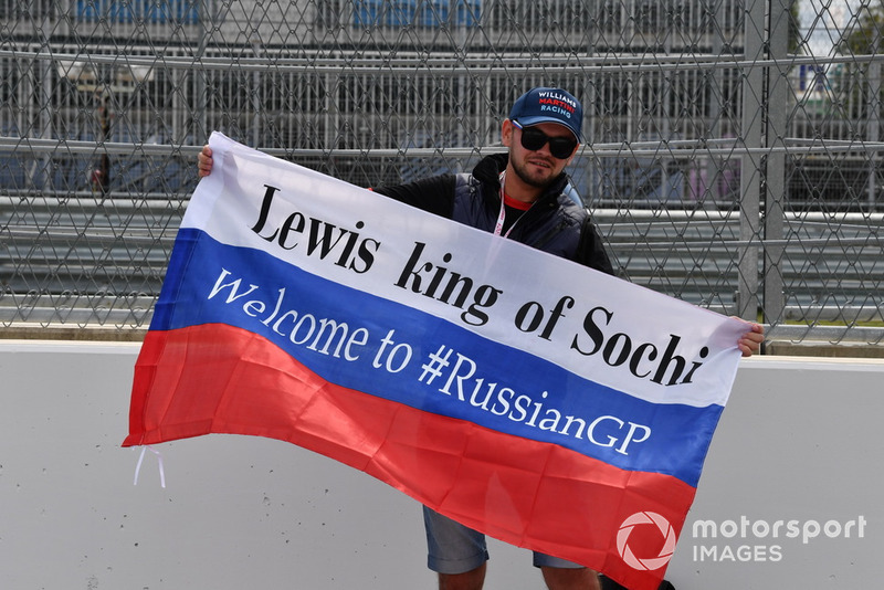 Fans Lewis Hamilton, Mercedes AMG F1