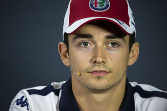 Charles Leclerc, Sauber basın toplantısı
