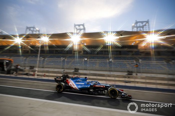 Fernando Alonso, Alpine A521 