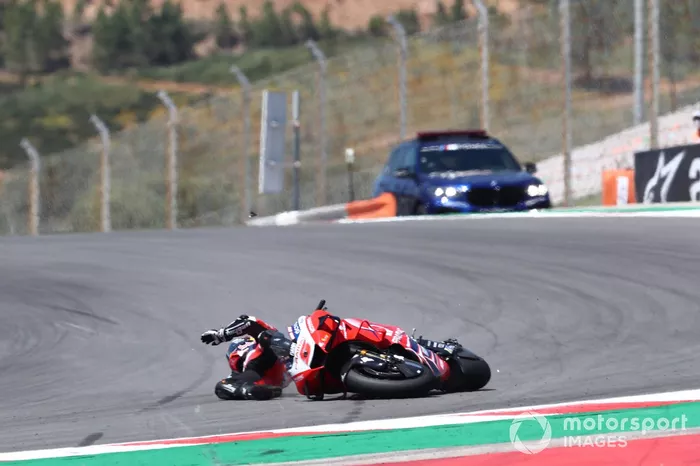 Caída de Johann Zarco, Pramac Racing 