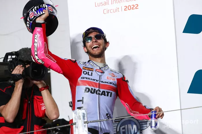 Podio: Ganador de la carrera Enea Bastianini, Gresini Racing