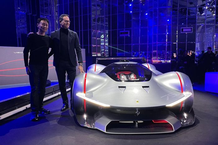 フェラーリ、グランツーリスモ限定のバーチャル車両”ビジョンGT”を発表
