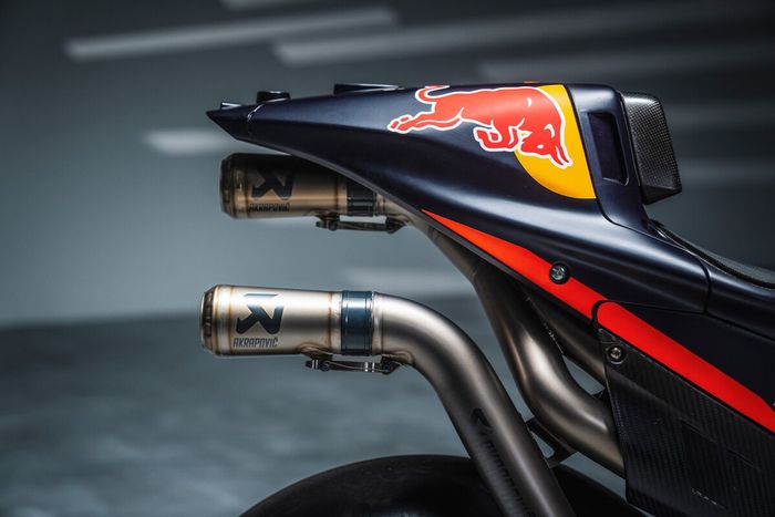 Detalle de la KTM RC16 de MotoGP 2023