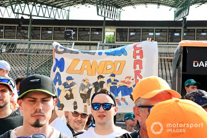 Lando Norris, McLaren, fans