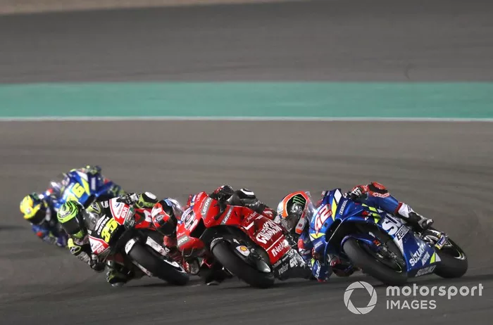 Danilo Petrucci, Ducati Team, Alex Rins, Team Suzuki MotoGP, Cal Crutchlow, Team LCR Honda