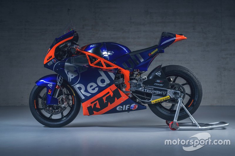 La nueva moto del Red Bull KTM Tech3 de Moto2