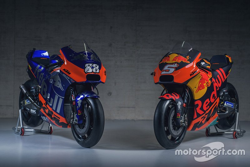 Red Bull KTM Racing and KTM Tech3 Racing bike