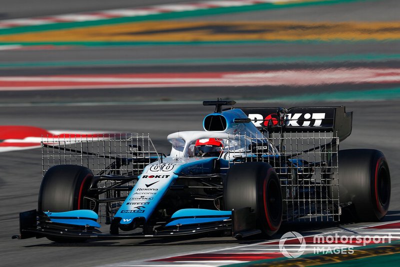 Robert Kubica, Williams FW42, con sensori aerodinamici