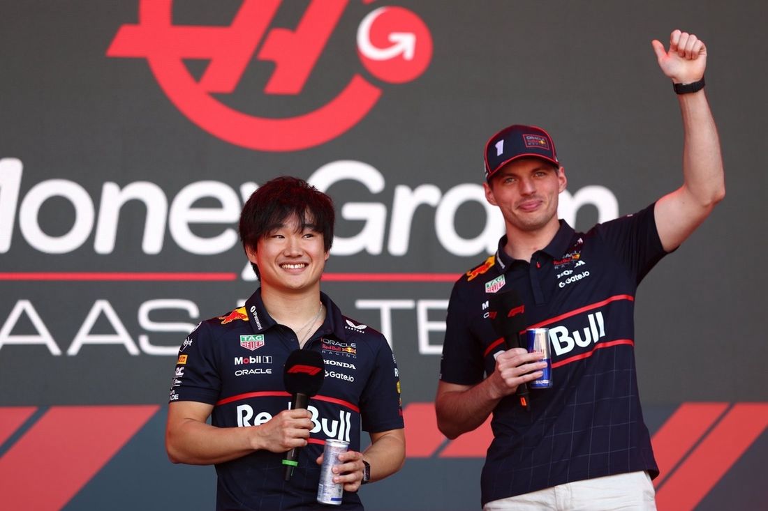 Max Verstappen, Red Bull Racing, Yuki Tsunoda, zespół Red Bull Racing