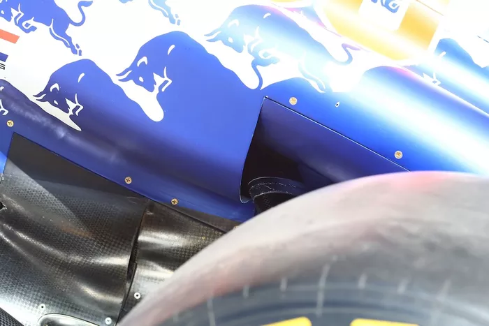 Detalle técnico Racing Bulls