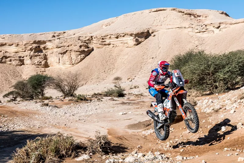 #43 BAS Dakar KTM Racing Team: Mason Klein