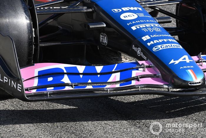 El morro del Alpine A522