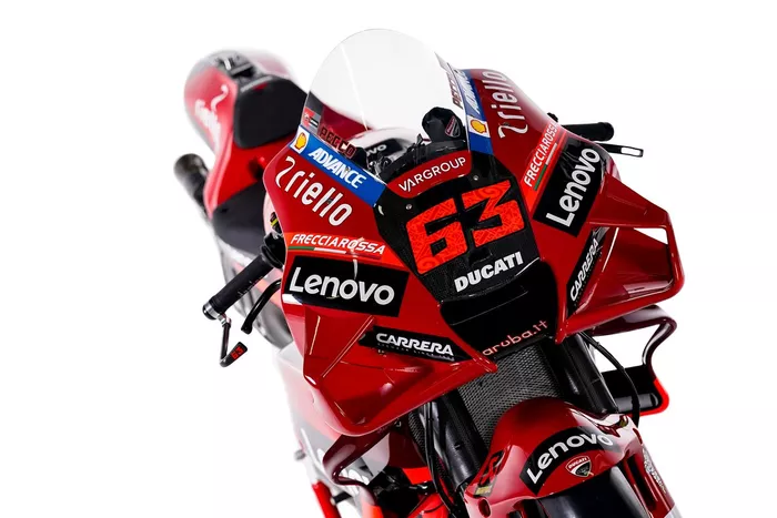 Presentación de la moto Ducati