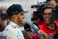 Lewis Hamilton, Mercedes AMG F1 met de media