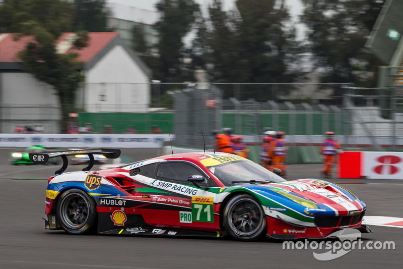 #71 AF Corse Ferrari 488 GTE: Davide Rigon, Sam Bird