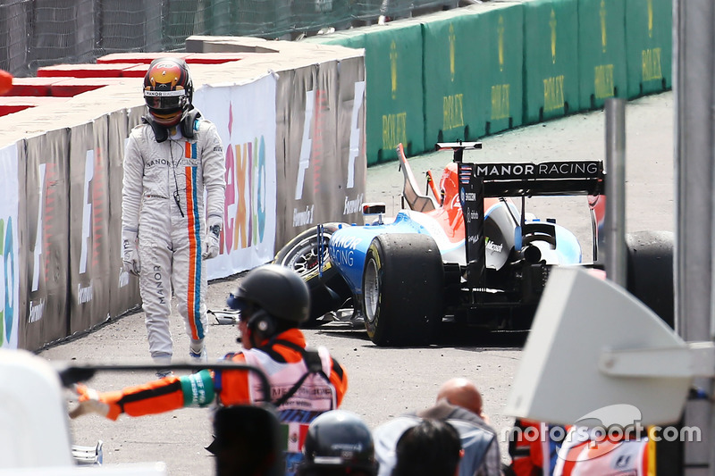 Ausfall: Pascal Wehrlein, Manor Racing MRT05