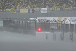 Forte pluie à Sepang