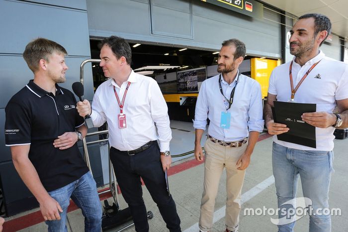 Infiniti Engineering Academy con James Allen y Cyril Abiteboul, Renault Sport F1 Team