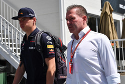 Max Verstappen, Red Bull Racing con su padre, Jos Verstappen
