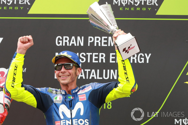 Podium : Valentino Rossi, Yamaha Factory Racing